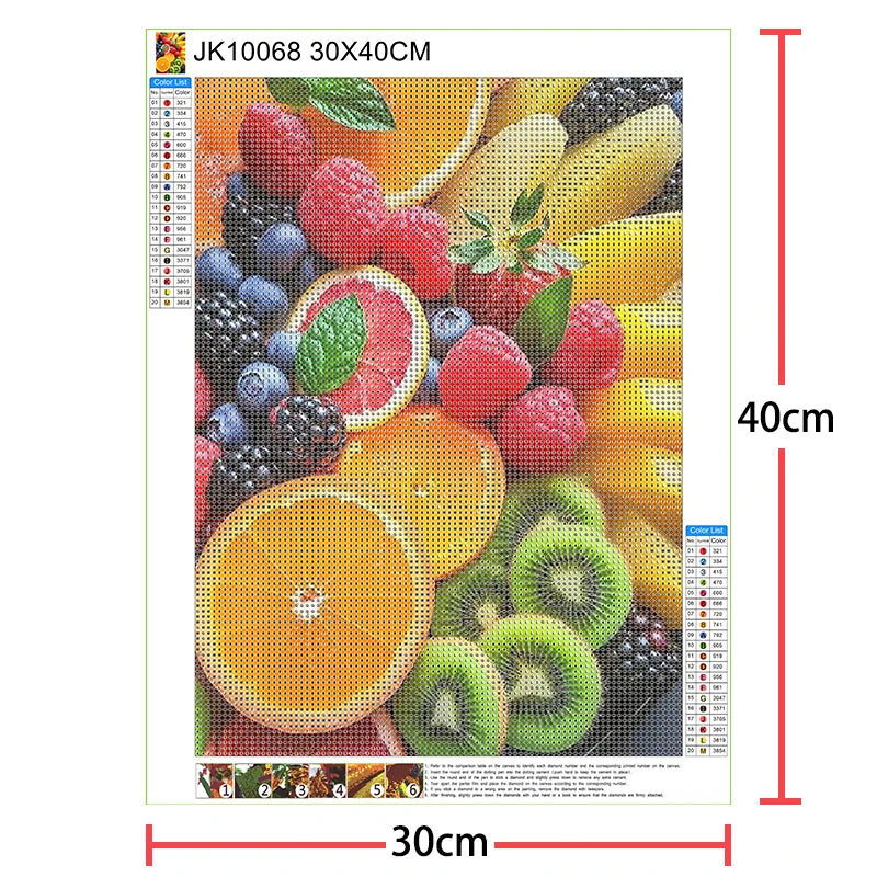 Diamond Art Painting Kits Embroidery Full Crystal Mosaic 5D Diy Diamond Paintings Kits New 2025 Accessories 30x40 cm Wall Art