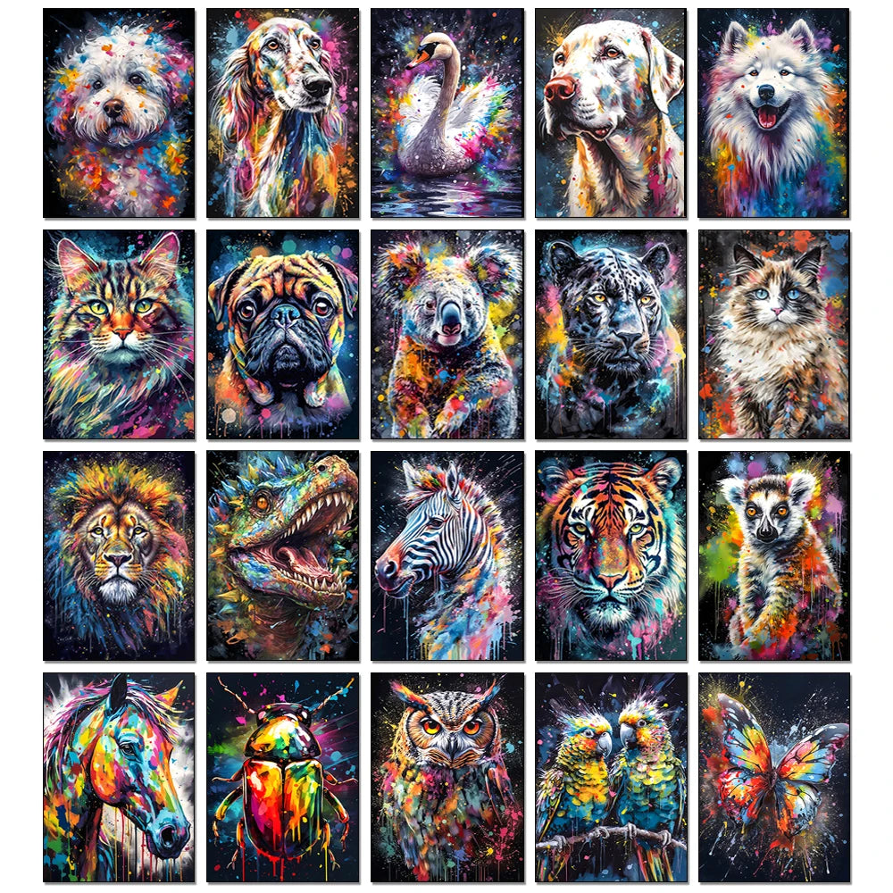 DIY Diamond Painting Animals