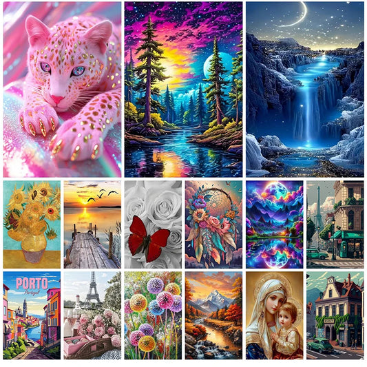 DIY Diamond Paintings Kits Scenery